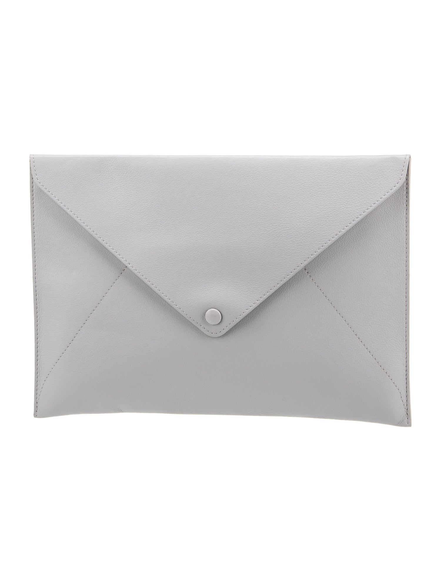 Delvaux Leather Clutch