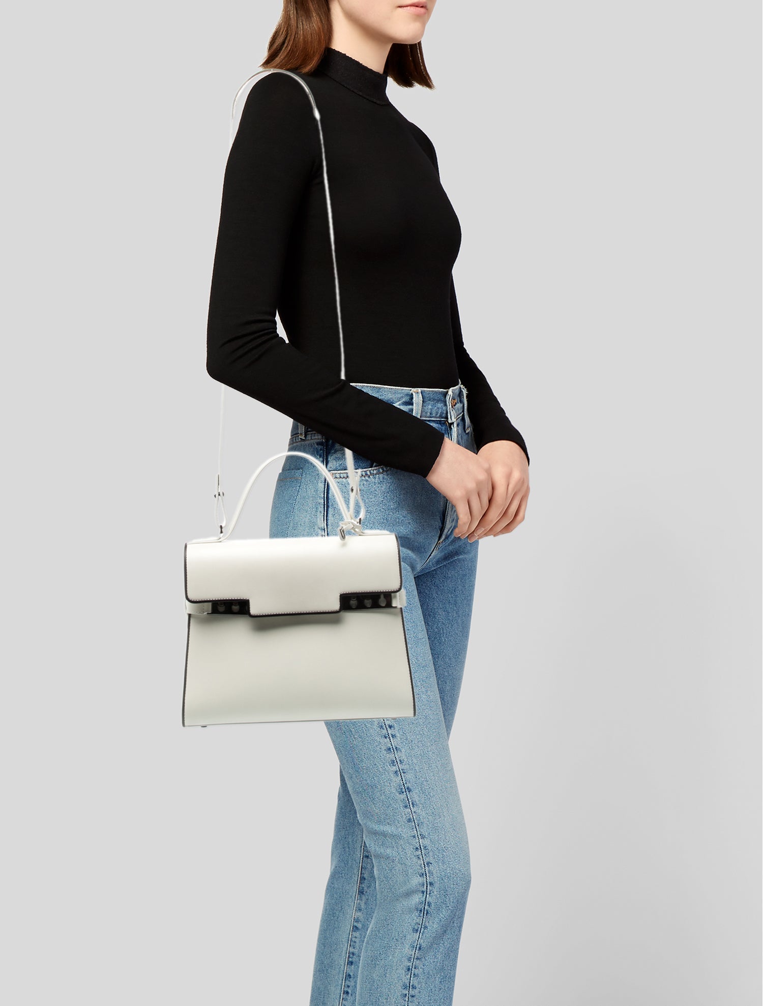 Delvaux Leather Tempête MM