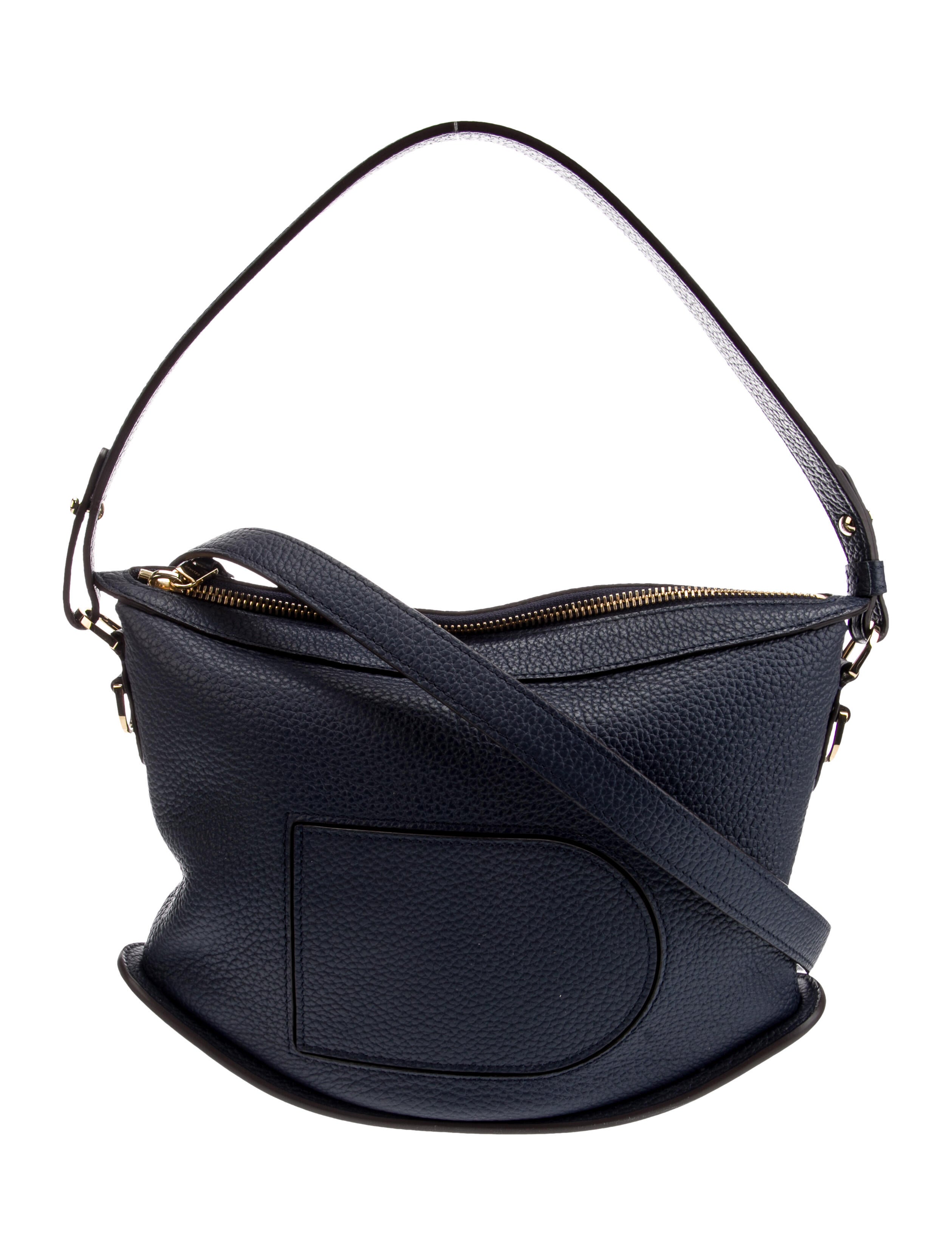 Delvaux Leather Pin Swing w/ Strap