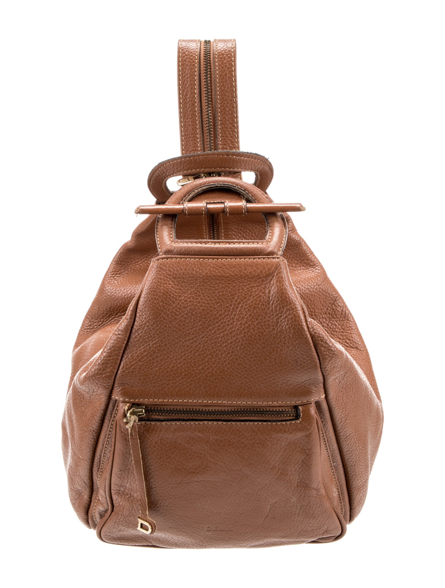 Delvaux Leather Backpack Vintage