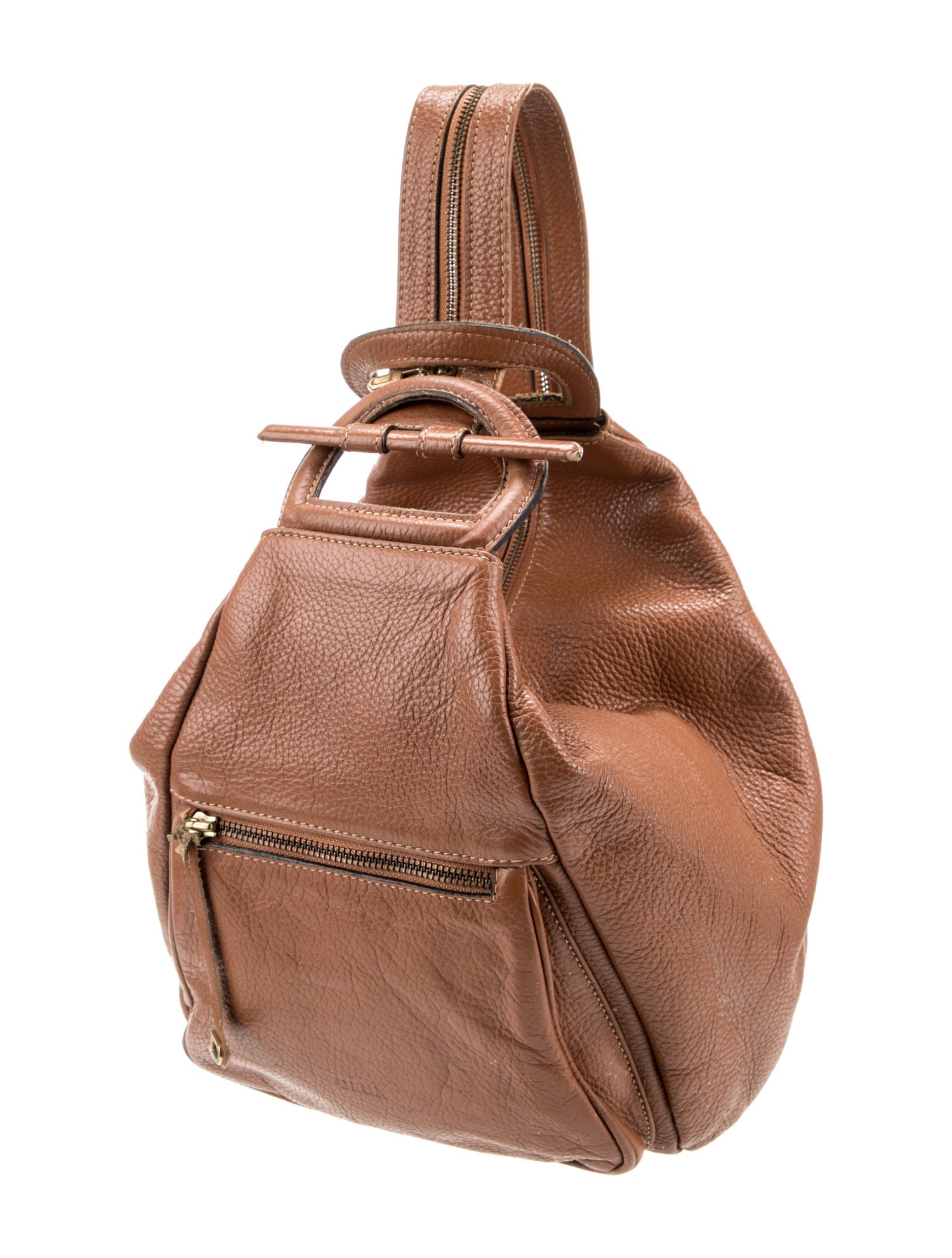 Delvaux Leather Backpack Vintage