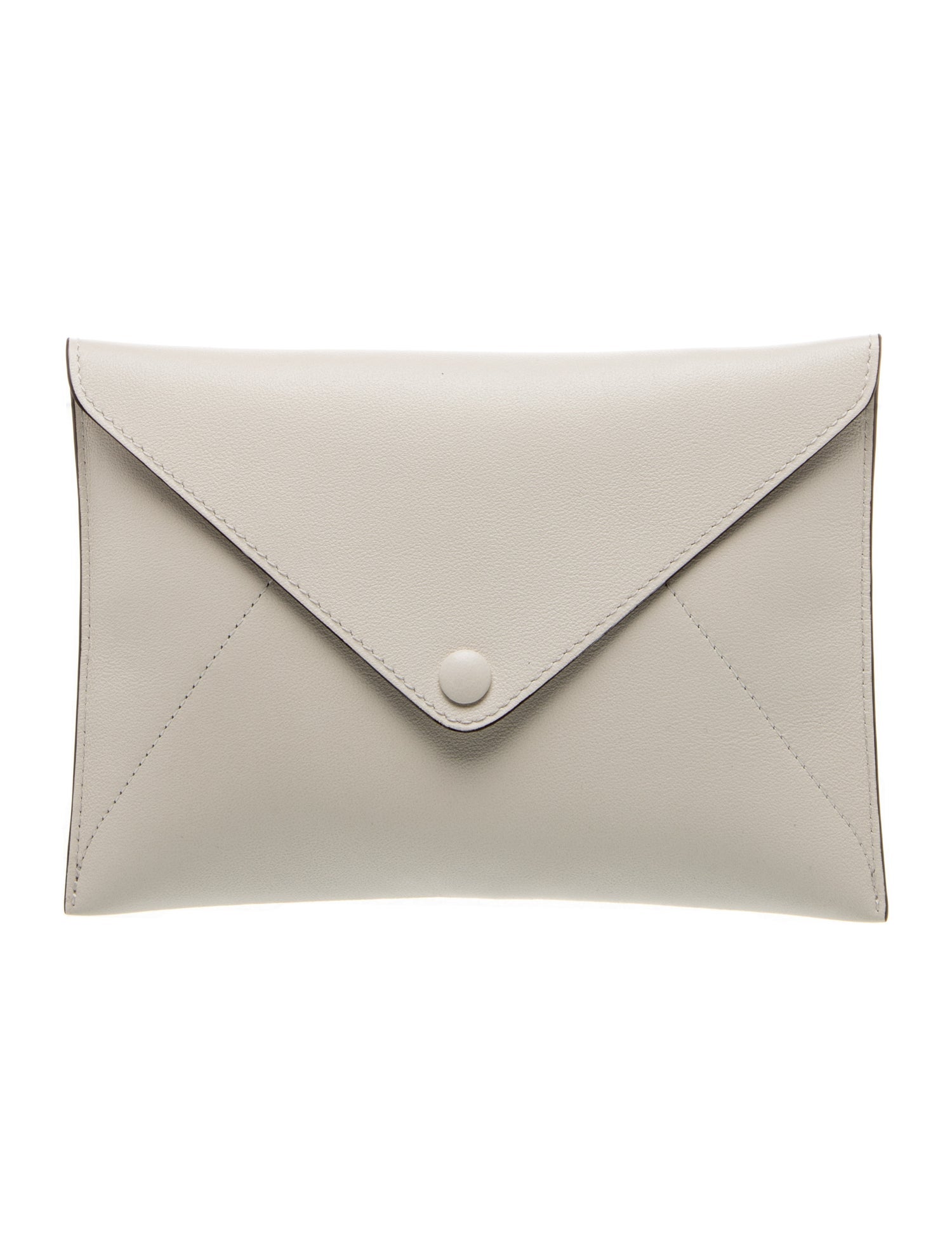 Delvaux Leather Clutch