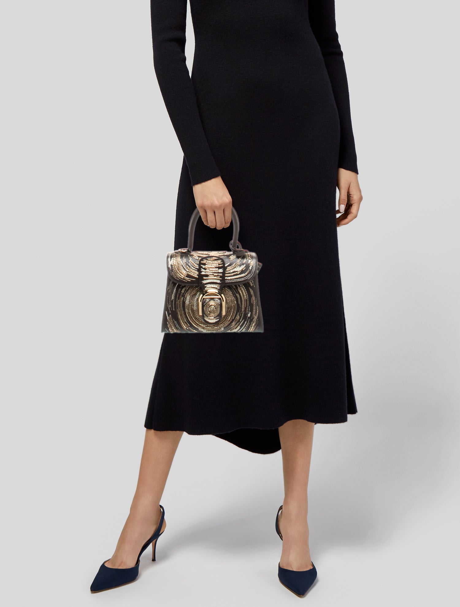 Delvaux Leather Brillant Mini