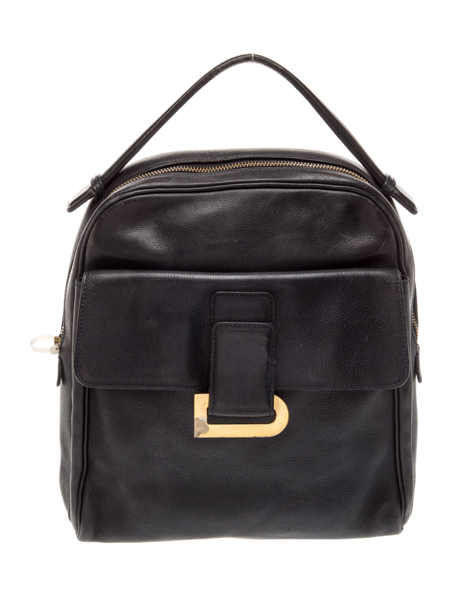 Delvaux Leather Backpack