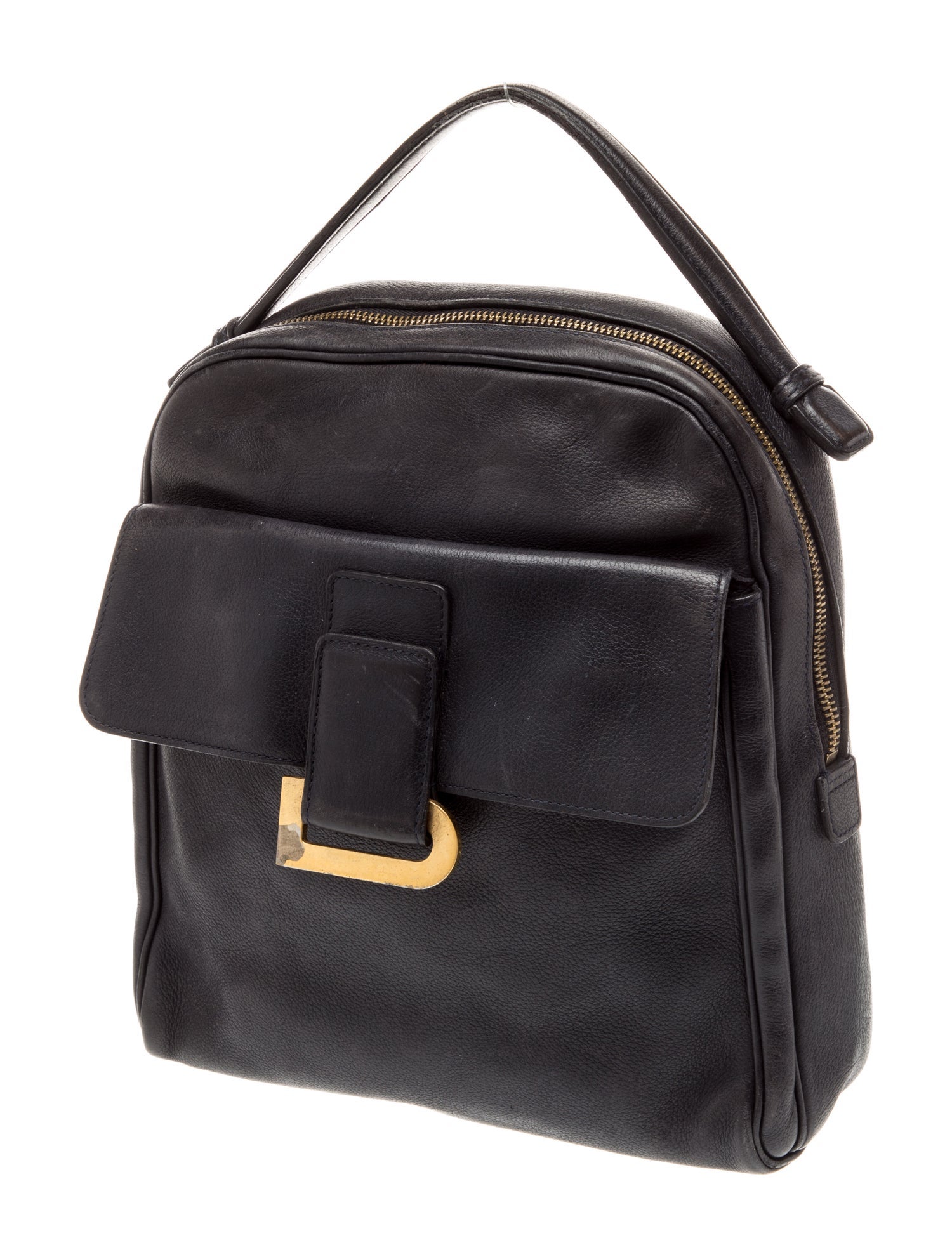 Delvaux Leather Backpack