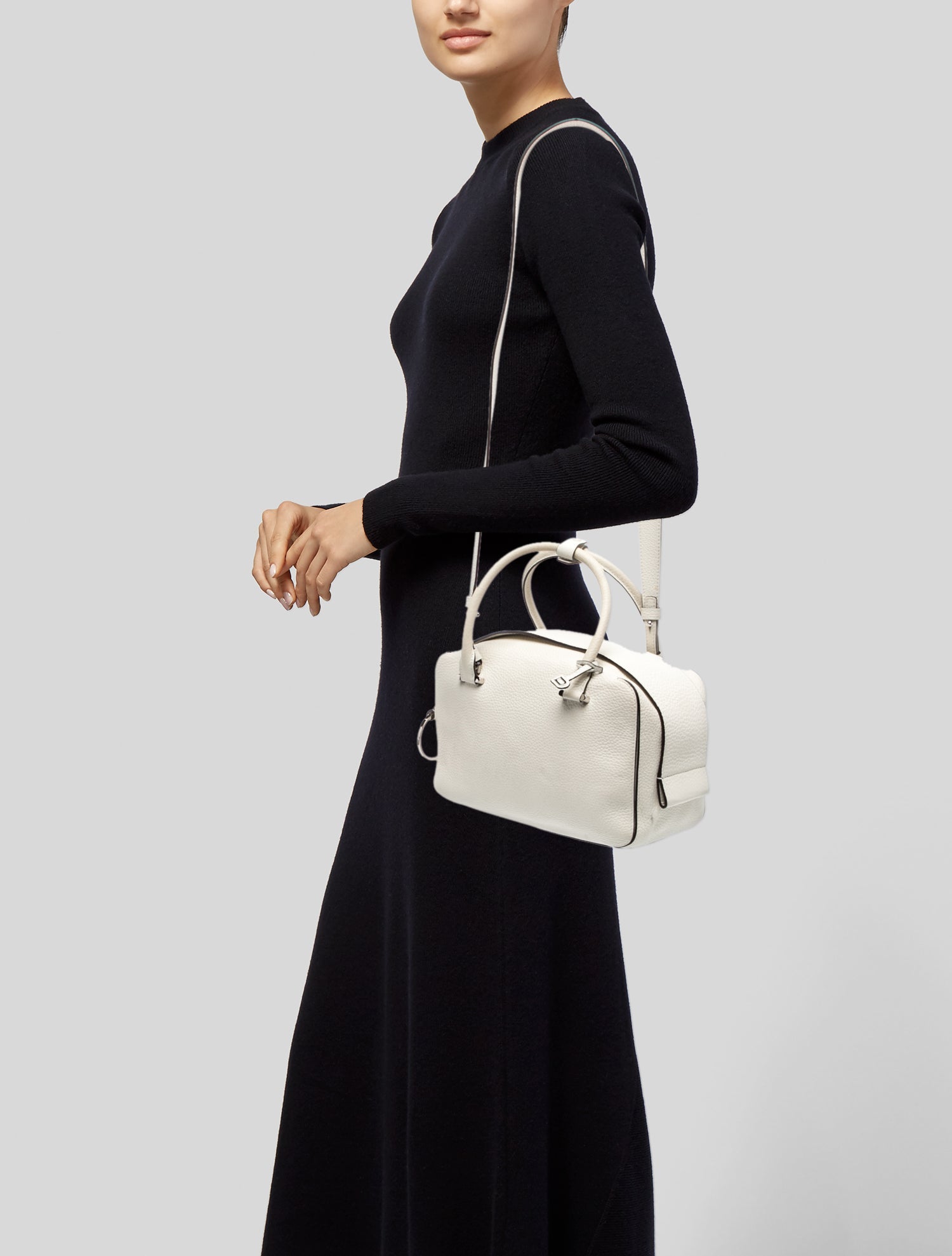 Delvaux Leather Shoulder Bag
