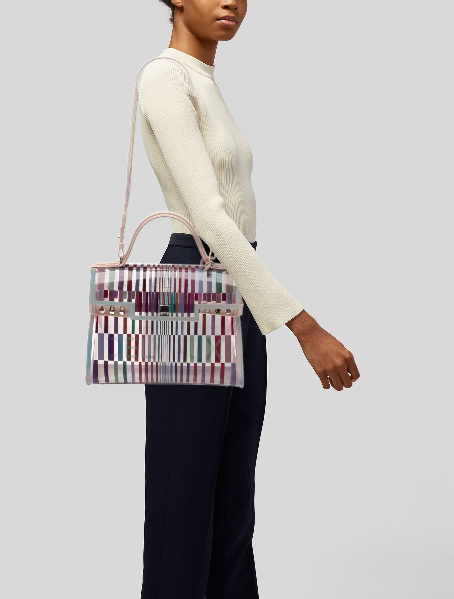 Delvaux PVC The Eye Catcher Tempête