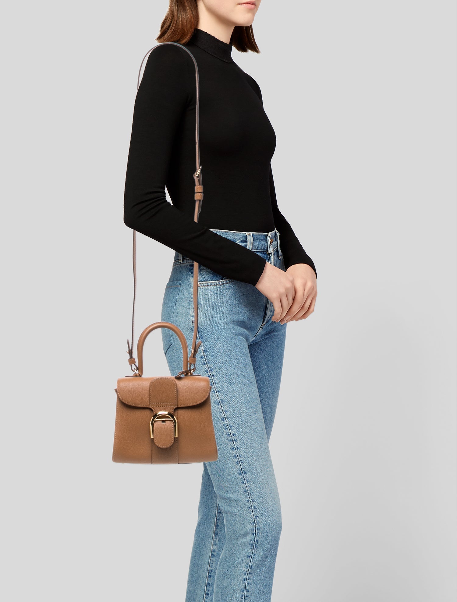 Delvaux Calfskin Brillant Mini