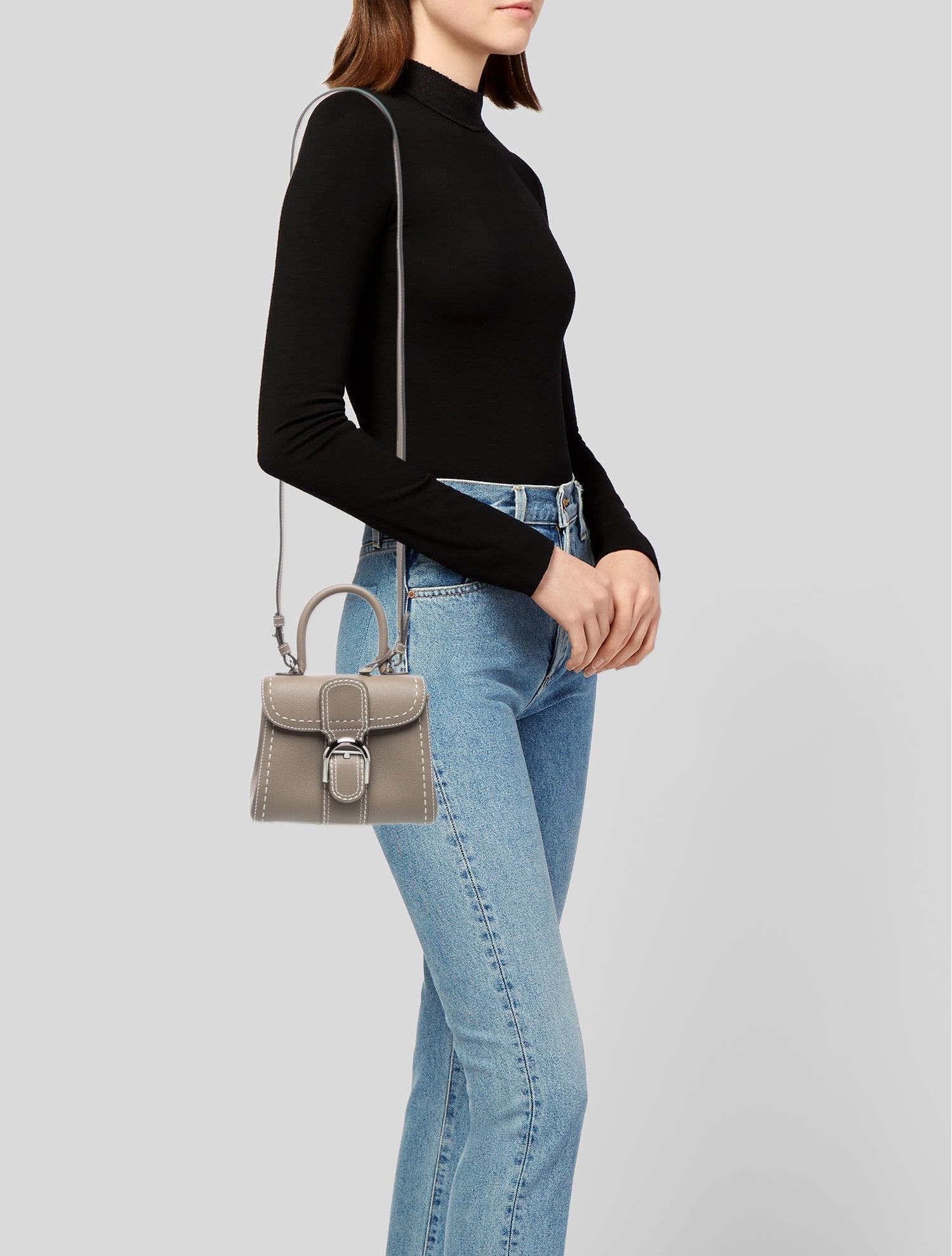 Delvaux Vintage Rubis Jumping Bag - Neutrals Shoulder Bags