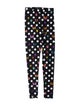 Versace x Dua Lipa Polka Dot Print Skinny Leg Pants