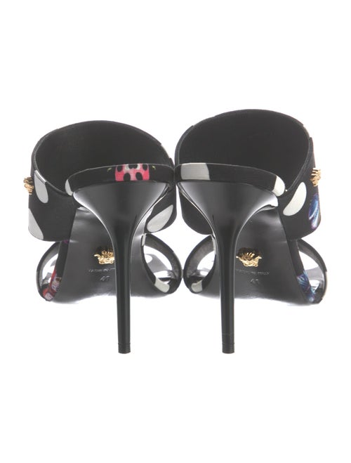 Versace x Dua Lipa Canvas Printed Slides