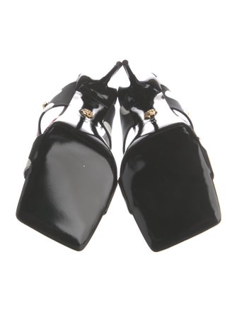 Versace x Dua Lipa Canvas Printed Slides