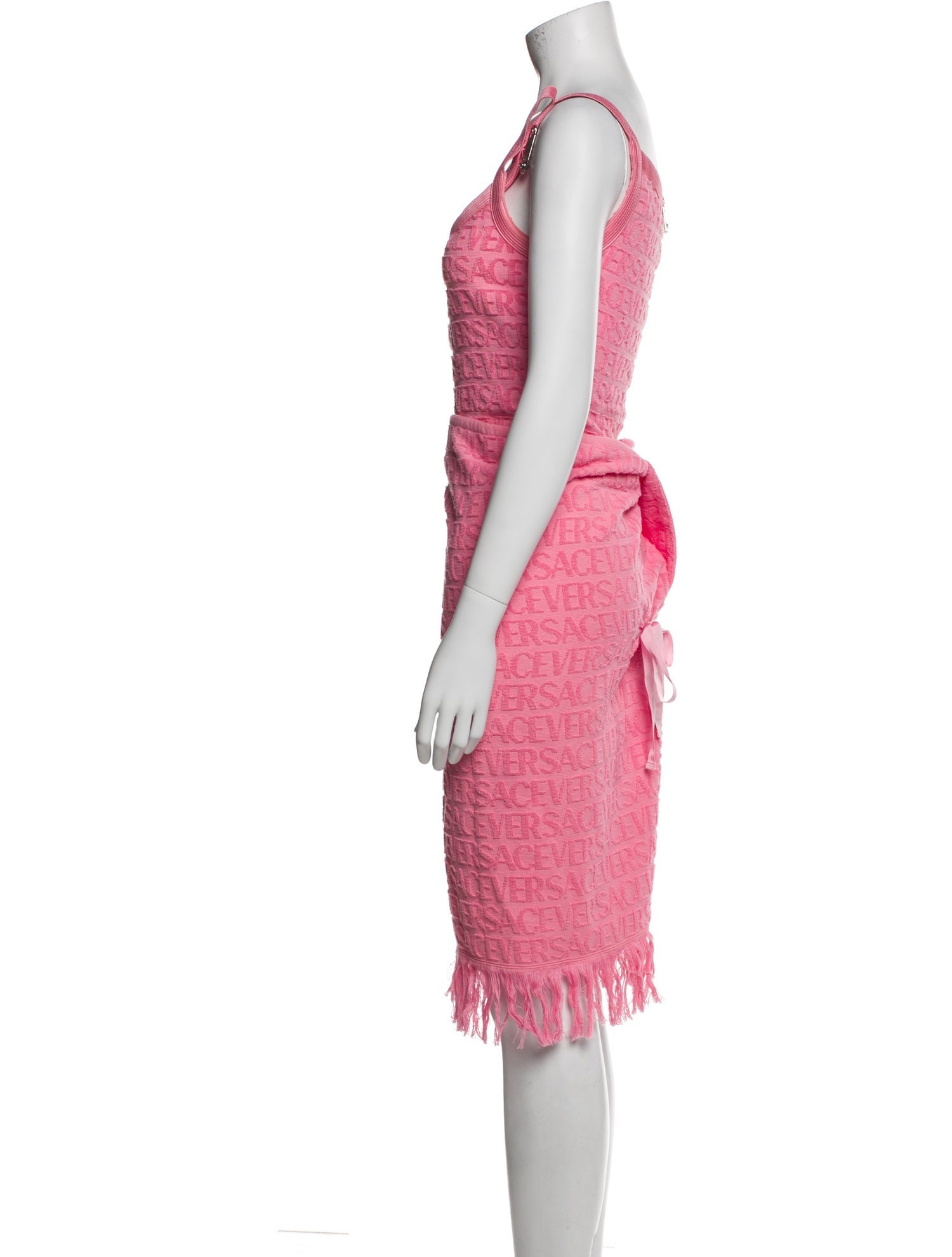 Versace x Dua Lipa Grosgrain Trim Skirt Set