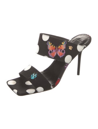 Versace x Dua Lipa Printed Slides