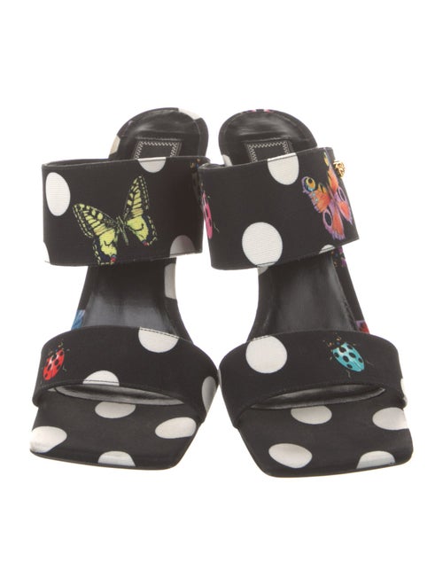 Versace x Dua Lipa Printed Slides