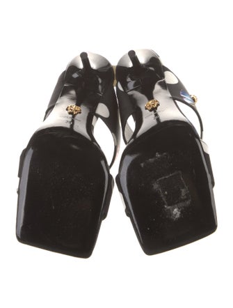 Versace x Dua Lipa Printed Slides