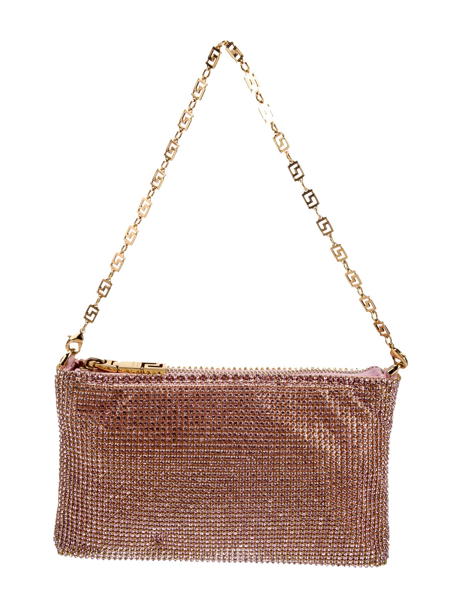 Versace x Dua Lipa Crystal Shoulder Bag