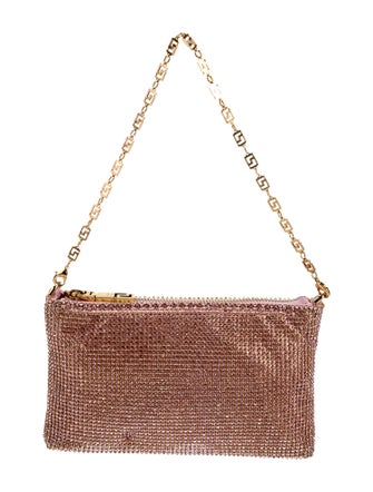 Versace x Dua Lipa Crystal Shoulder Bag