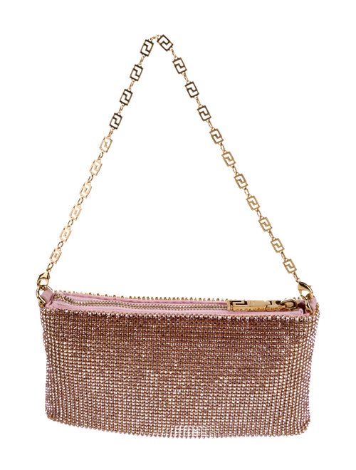 Versace x Dua Lipa Crystal Shoulder Bag