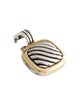 David Yurman Two-Tone Sculpted Cable Locket