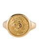 David Yurman 18K Petrvs Lion Signet Pinky Ring