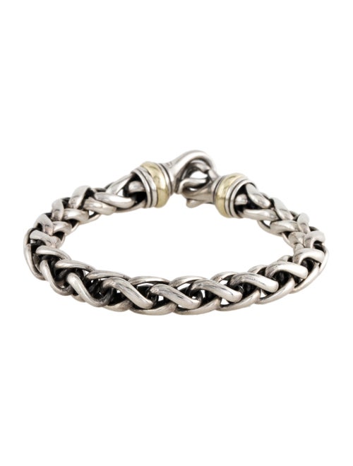 David Yurman Two-Tone Wheat Chain Bracelet