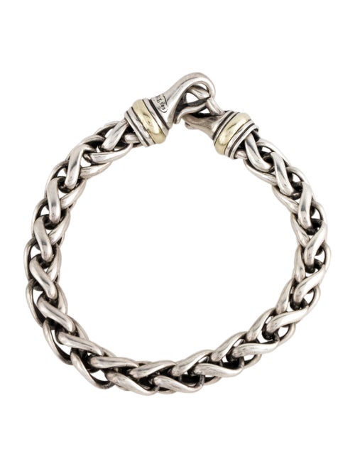 David Yurman Two-Tone Wheat Chain Bracelet