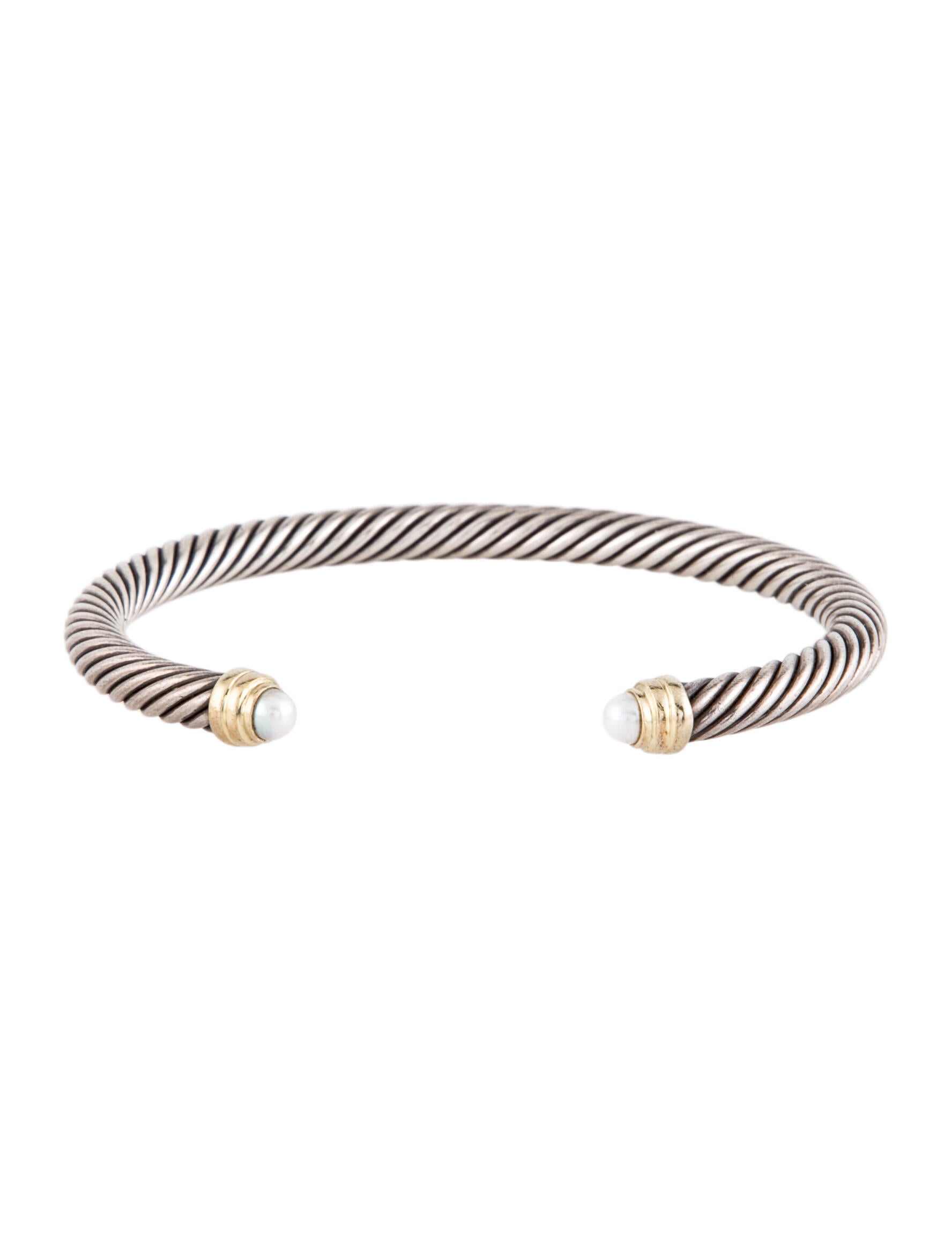 David Yurman Pearl Cable Classics Cuff bracelet
