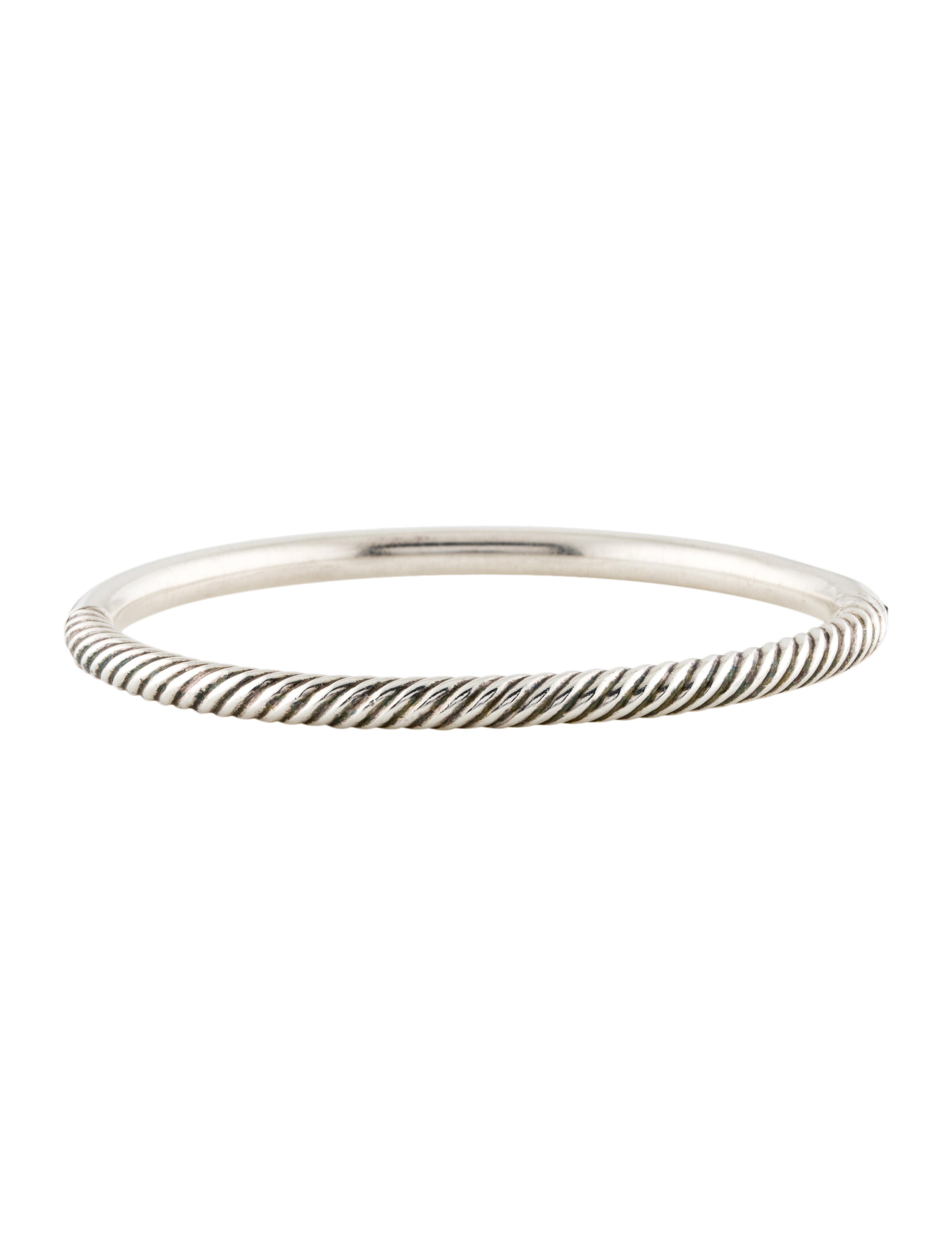 David Yurman Hinged Cable Bracelet