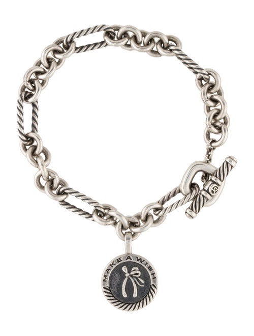 David Yurman Make a Wish Charm Link Bracelet