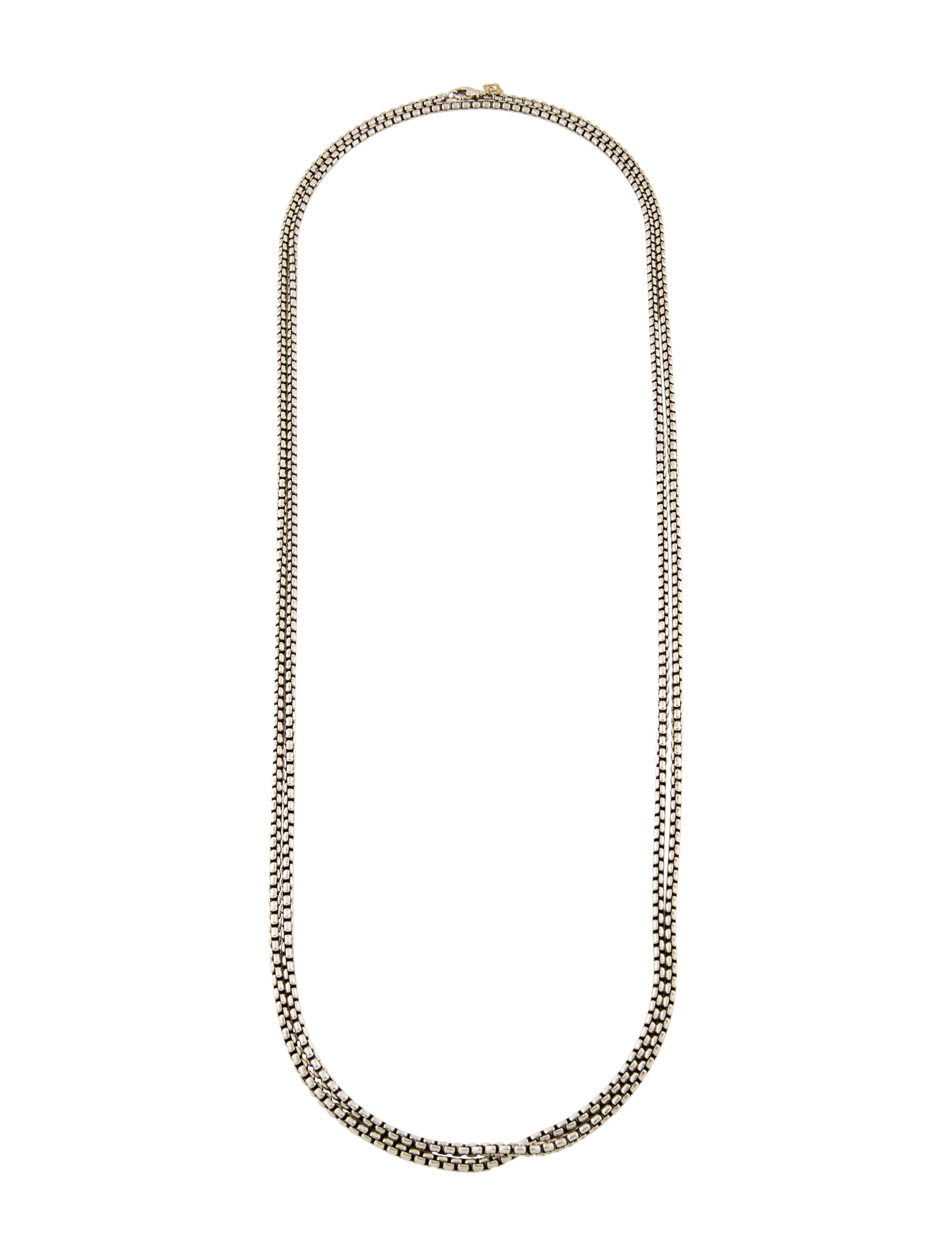 H.Stern 18K Star Station Chain Link Necklace 18K Yellow Gold Chain