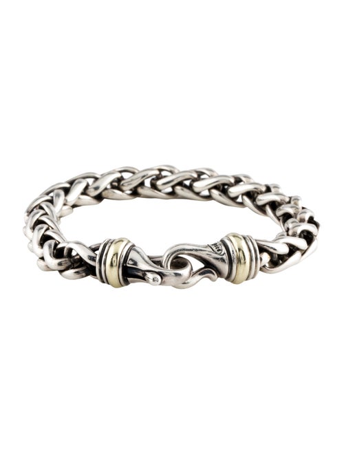 David Yurman Two-Tone Wheat Chain Bracelet