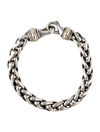 David Yurman Two-Tone Wheat Chain Bracelet