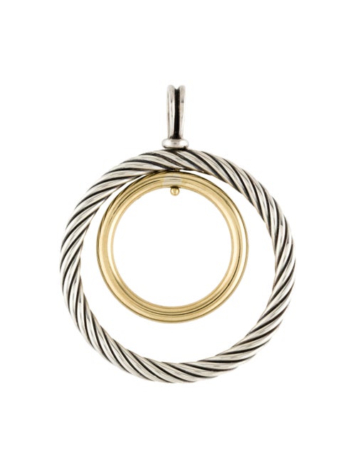 David Yurman Two-Tone Mobile Circle Pendant