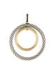 David Yurman Two-Tone Mobile Circle Pendant