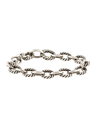 David Yurman Oval Cable Link Bracelet