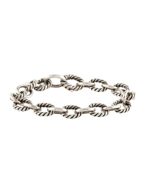 David Yurman Oval Cable Link Bracelet