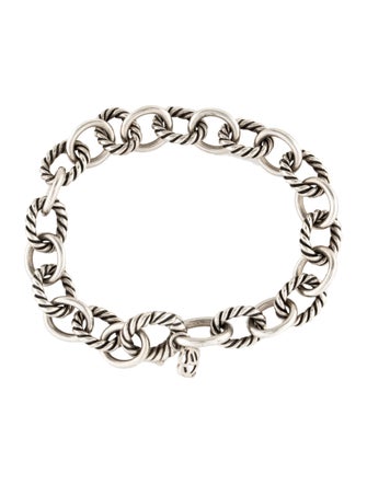 David Yurman Oval Cable Link Bracelet