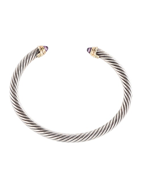 David Yurman Amethyst Cable Classics Bracelet