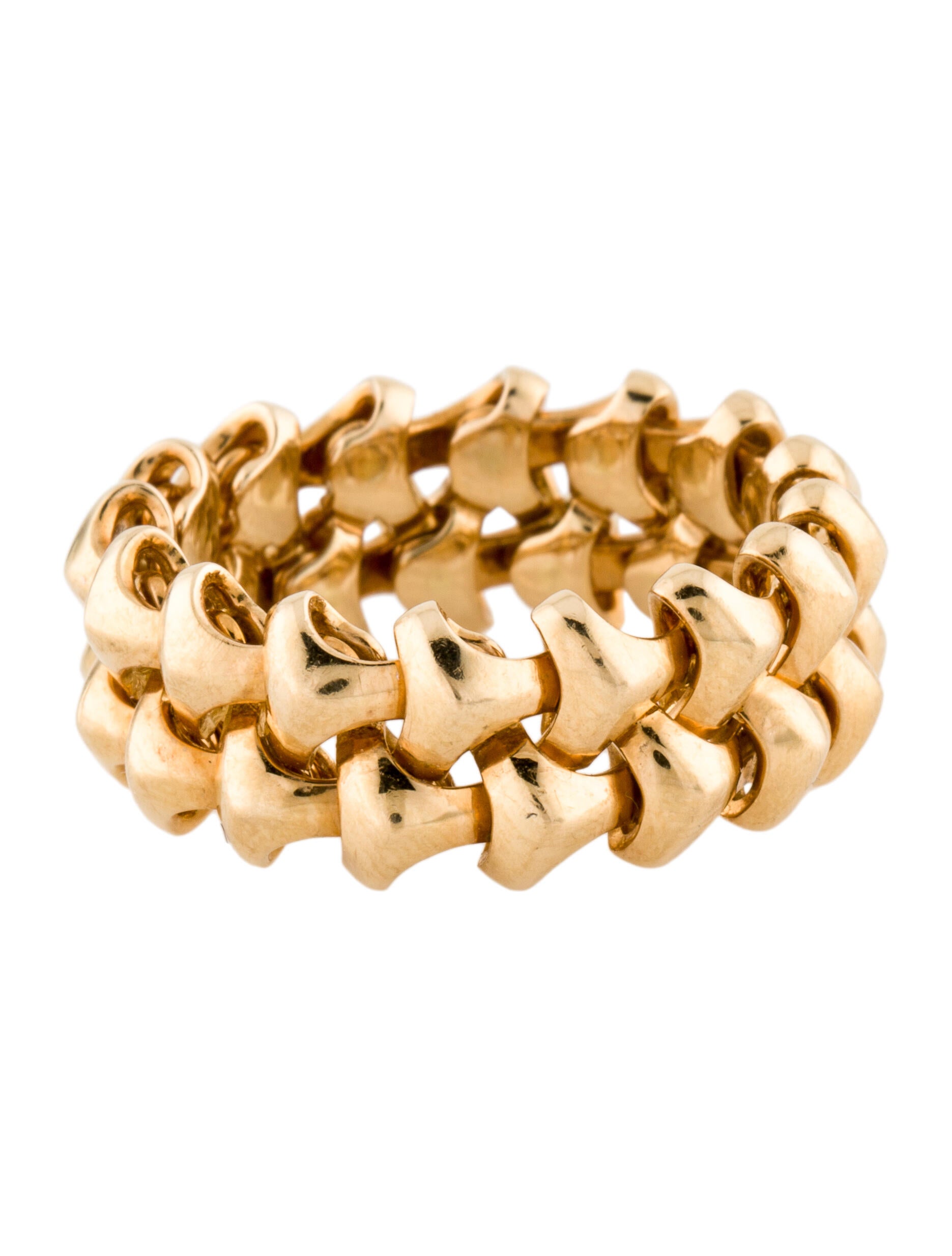 David Yurman 18K Armory Flexible Band