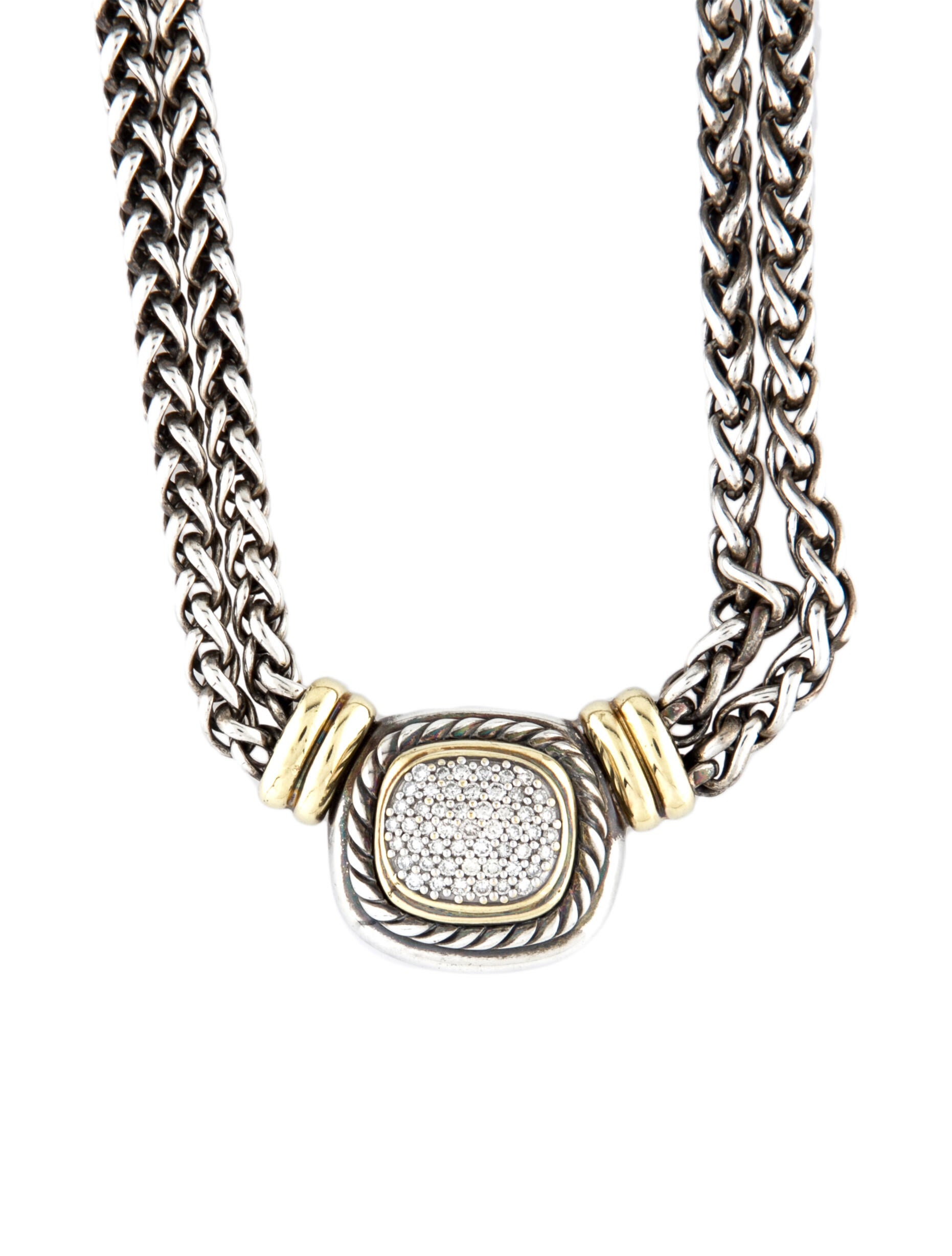David Yurman Diamond Albion® Double Strand Choker