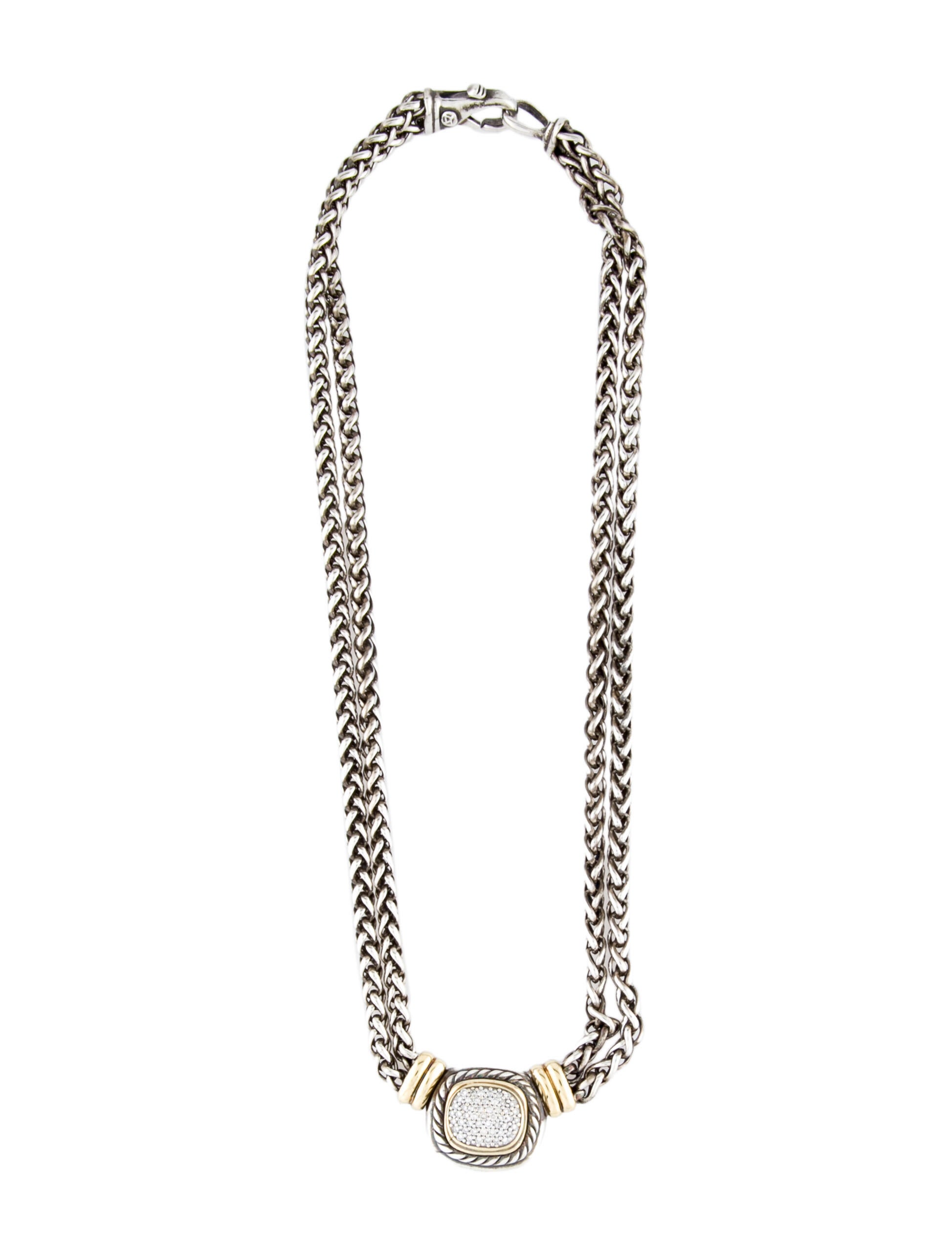 David Yurman Diamond Albion® Double Strand Choker