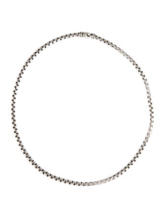 David Yurman Box Chain Necklace