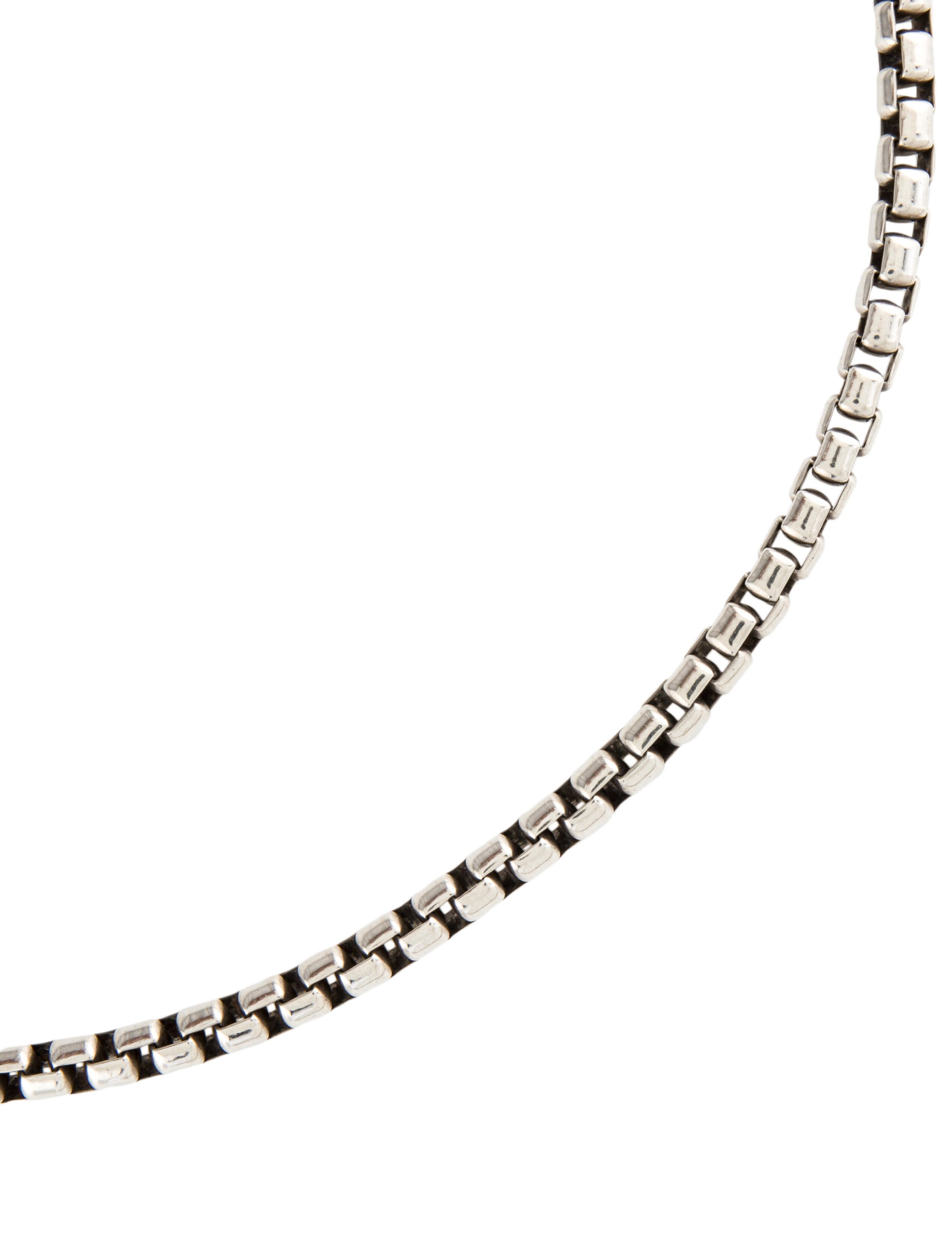 David Yurman Box Chain Necklace