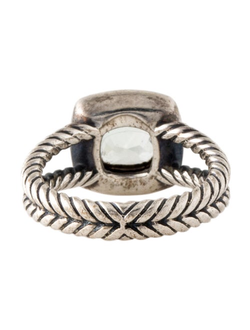 David Yurman Prasiolite & Diamond Petite Albion Cocktail Ring