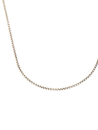 David Yurman Box Chain Necklace