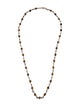 David Yurman Tigers Eye Spiritual Bead Necklace