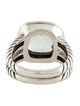 David Yurman Prasiolite & Diamond Albion Ring