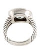 David Yurman Prasiolite & Diamond Albion Ring