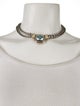 David Yurman Topaz Albion Double Strand Necklace